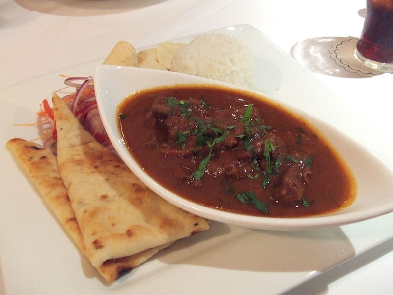 Vindaloo and Rogan Josh