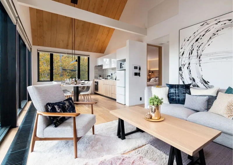 luxury home living area
