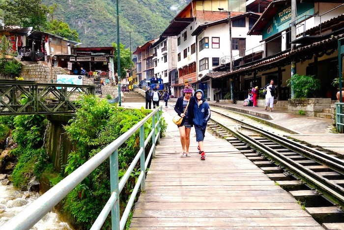 aguas calientes peru south america