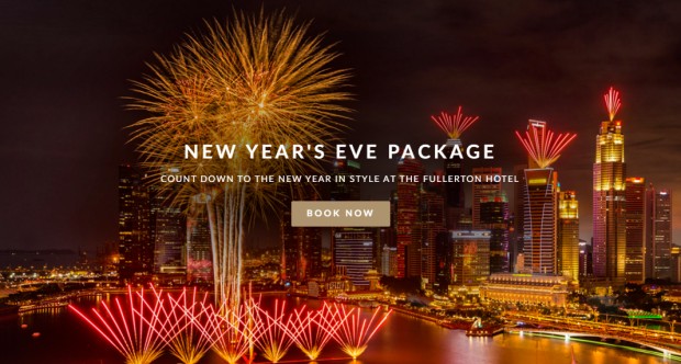 New Year's Eve Package from SGD588 at The Fullerton Hotel Singapore