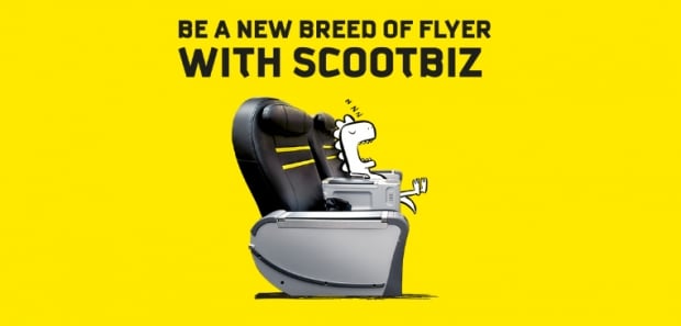 Fly in Business Class with Scoot and Enjoy 10% Savings on Flights to Favourite Destinations
