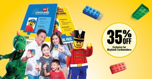 Enjoy 35% Off on Legoland's Annual Pass with Maybank
