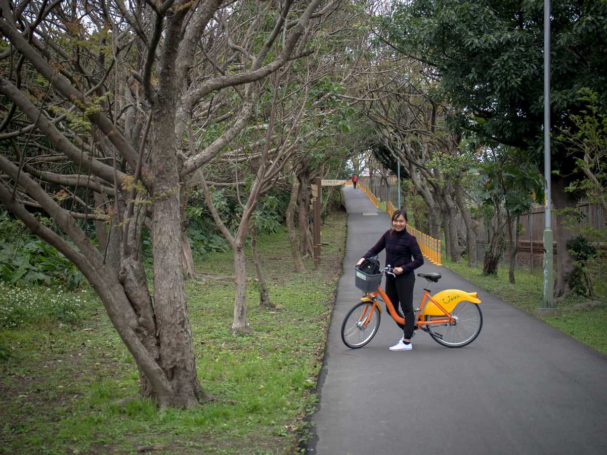 cycling in taipei, taiwan