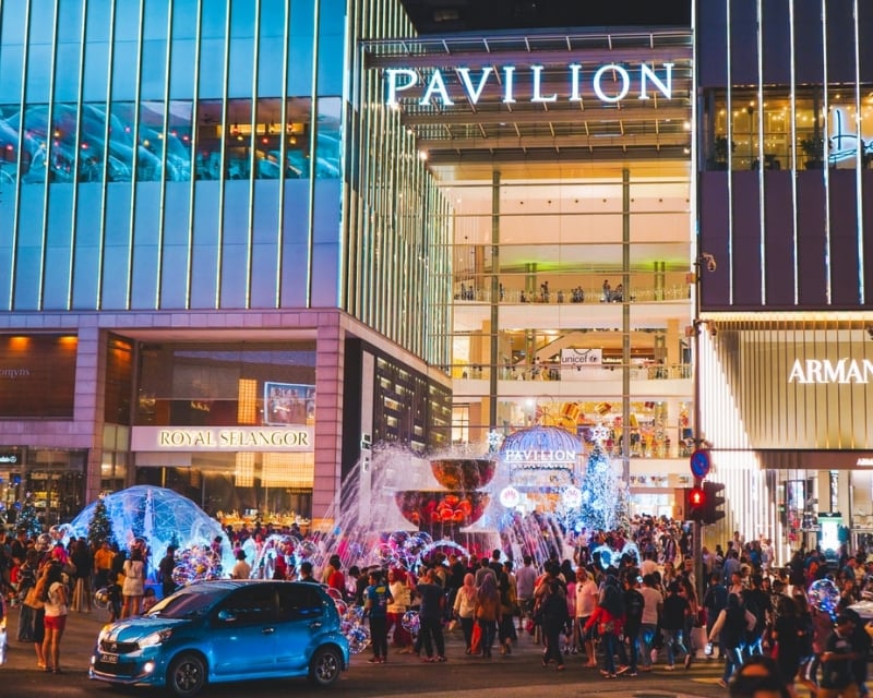Pavilion Kuala Lumpur shopping malls
