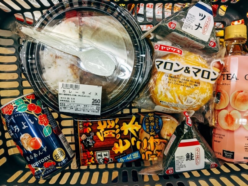 supermarket budget items in tokyo