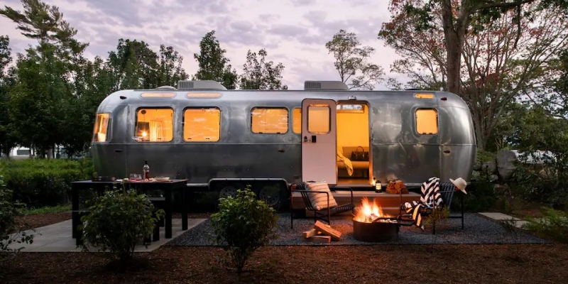 cape cod airbnb airstream camper 