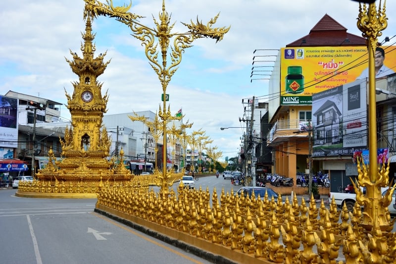 Tháp đồng hồ Chiang Rai