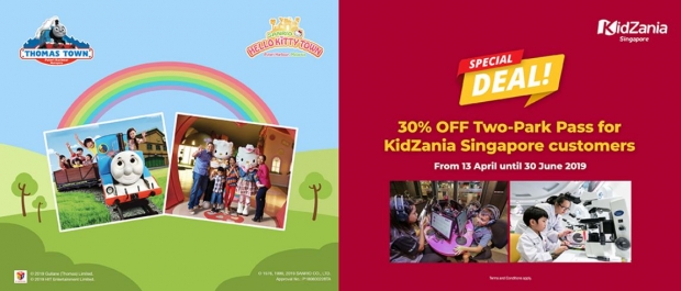 Special Deal for KidZania Singapore Customers at Puteri Harbour