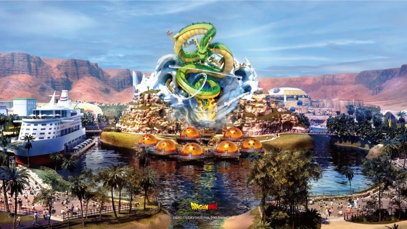 dragon ball theme park