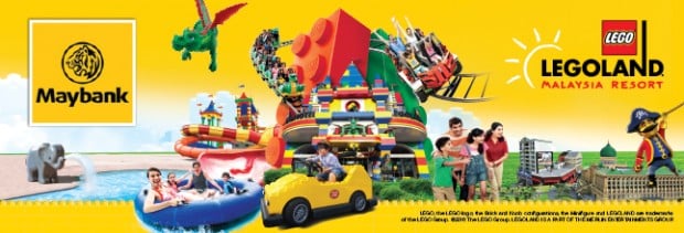 Save 30% on your Entrance Tickets to LEGOLAND® Malaysia with Maybank