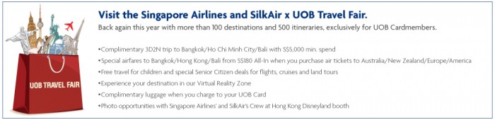uob, singapore airlines or silkair
