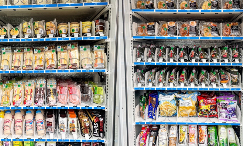 FamilyMart vending machines