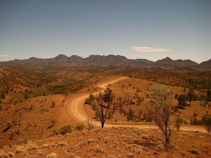 địa điểm tham quan ở Úc Vườn quốc gia Flinders Ranges
