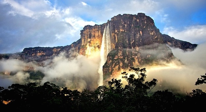 angel falls venezuela south america