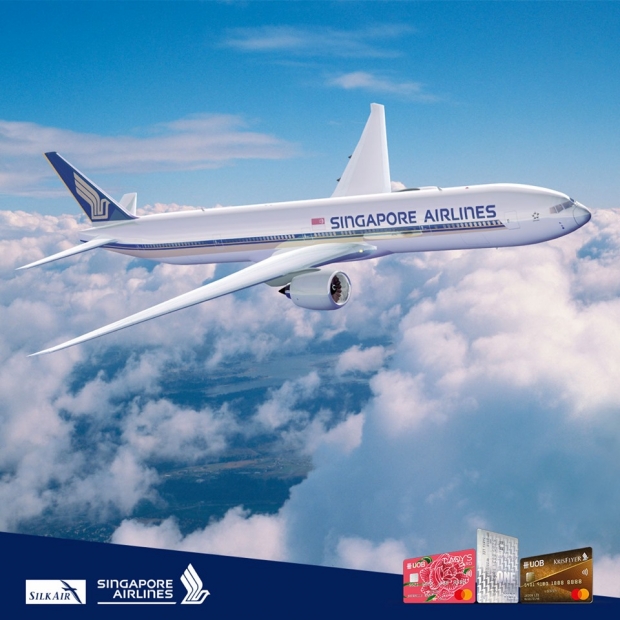 Fly Singapore Airlines and SilkAir to over 50 Destinations from S$138 with UOB Cards