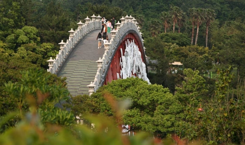 Seonim Bridge in Jeju Island