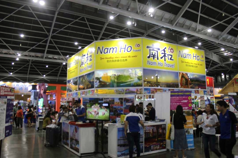 Nam Ho Travel booth at NATAS travel fair