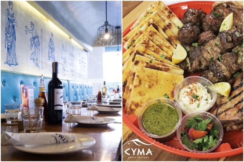 Cyma Greek restaurant Eastwood City