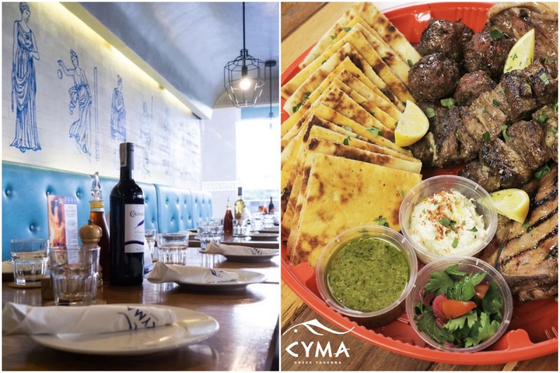 Cyma Greek restaurant Eastwood City