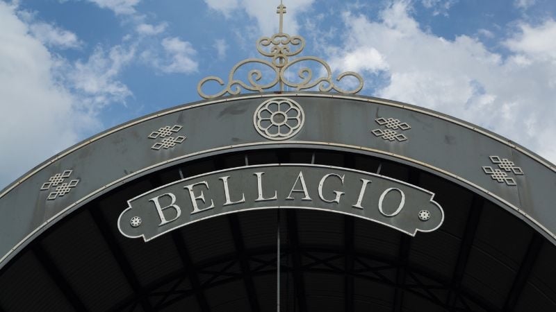 Bellagio sign