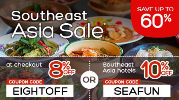 Southeast Asia Sale with Up to 60% Savings in Hotels.com