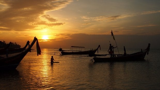 phuket sunset