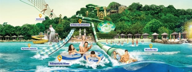 Complimentary SGD5 Meal Voucher and Souvenir in Adventure Cove Waterpark with UOB Card