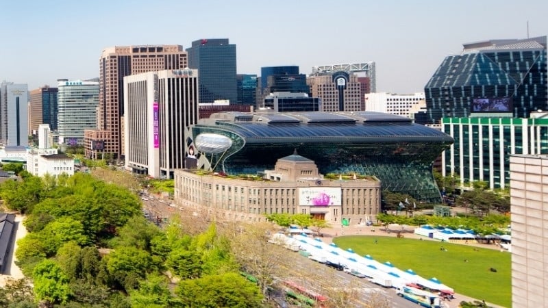 buildings in Seoul