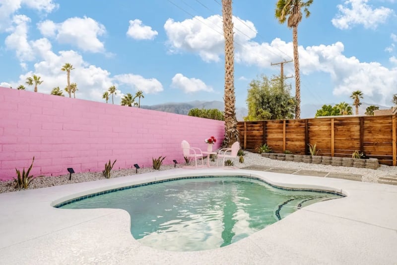 airbnb palm springs with pool