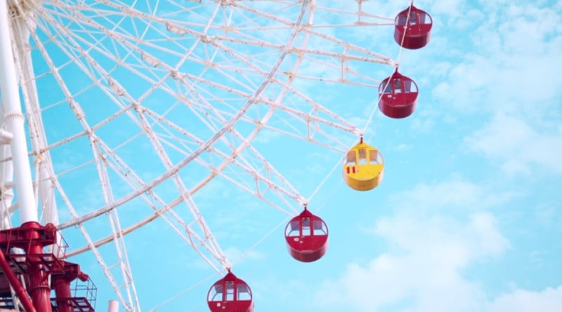 Ferris wheel at Mihama American Village