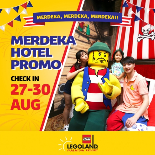 Merdeka Hotel Promo at Legoland Malaysia