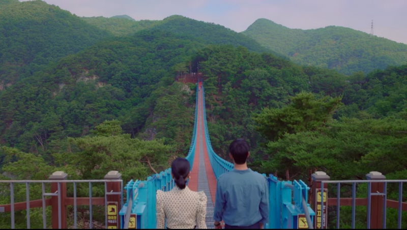 Sogeumsan Suspension Bridge - Filming location of It's Okay to Not Be Okay