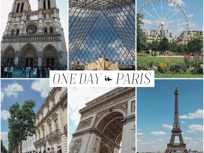 A One-Day Paris Guide for Visiting Tourist Attractions