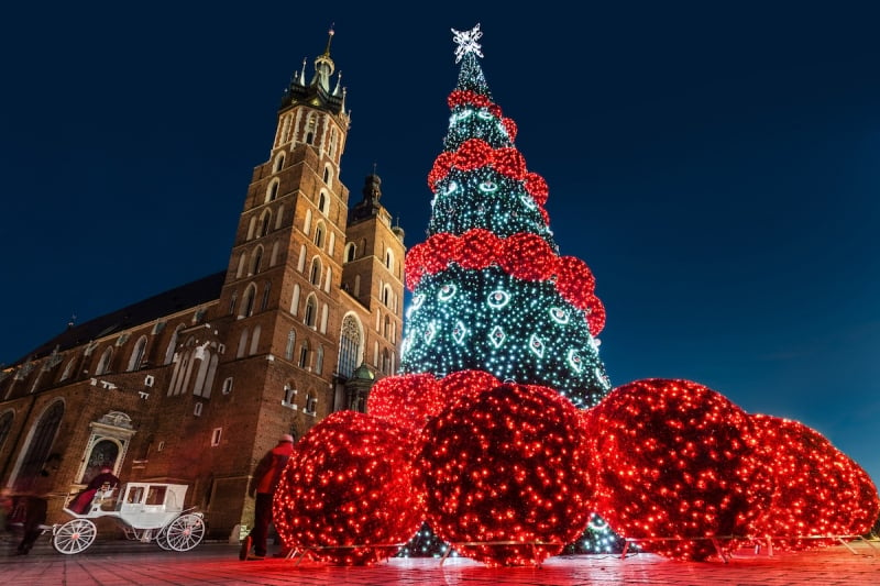 Christmas Lights Around the World: Kraków, Poland
