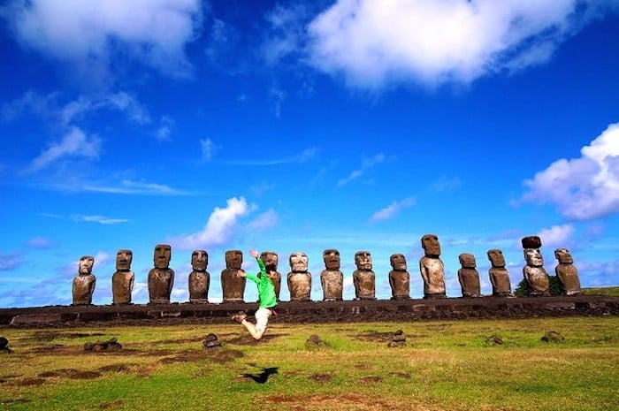 easter island chile south america