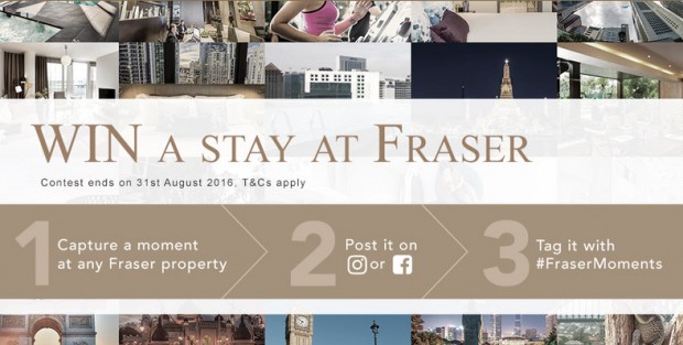 Stand a Chance to Win a Stay at Fraser 