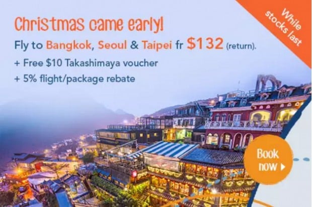 Enjoy Christmas Break with Zuji on Flights to Bangkok, Seoul & Taipei 1
