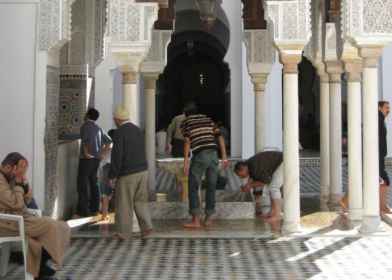 Mosque wudhu
