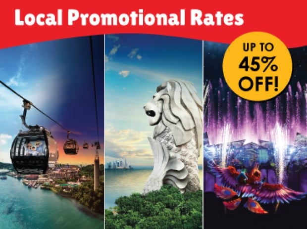 Local Promotional Rates - Up to 45% off Riding the Singapore Cable Car