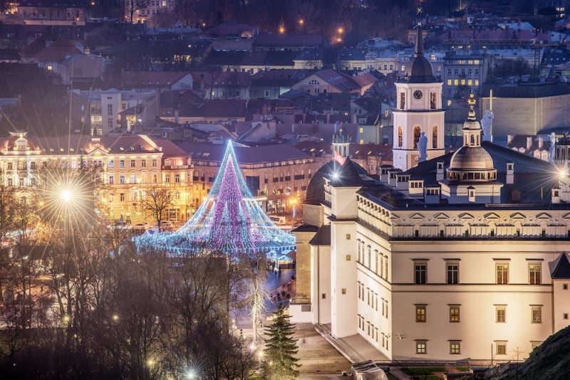 Christmas Lights Around the World: Vilnius, Lithuania