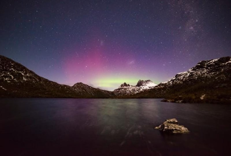 best places southern lights Cradle Mountain-Lake St Clair National Park, Tasmania