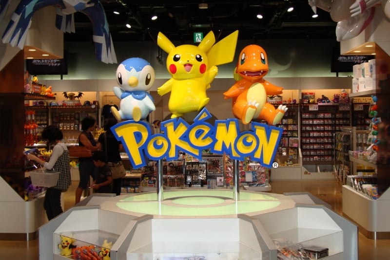 Pokémon Center MEGA TOKYO is one of the Japan anime spots