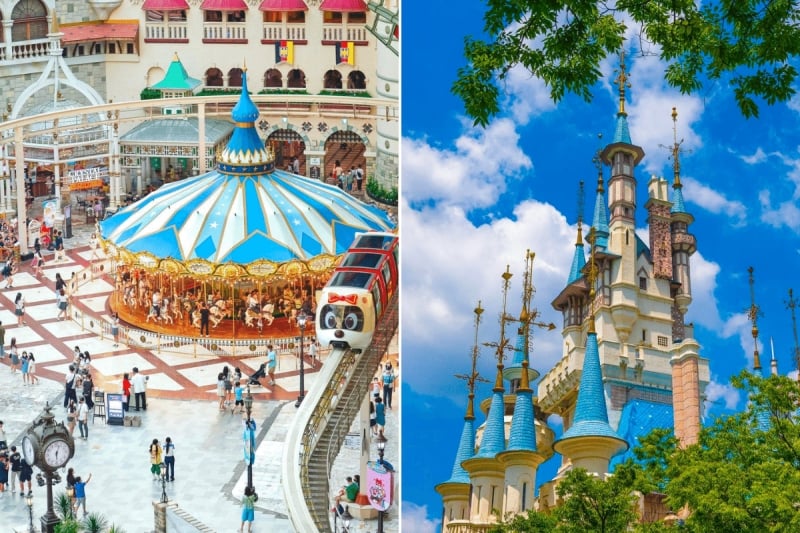 best theme parks in the world - lotte world 