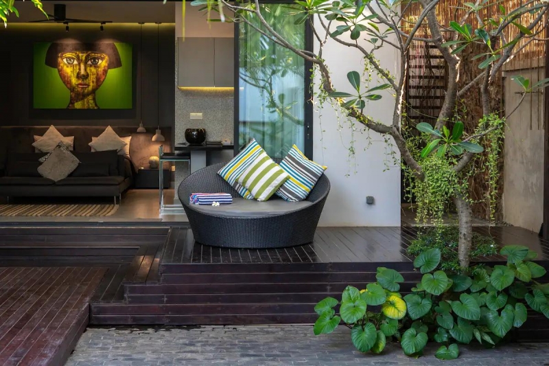 siem reap airbnb with biophilic design