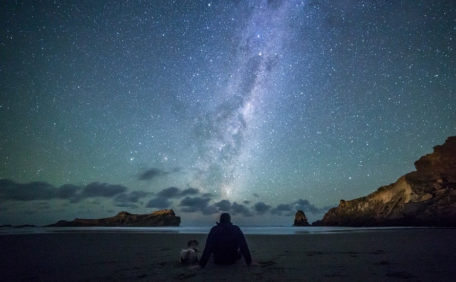 stargazing Castlepoint, Wairarapa