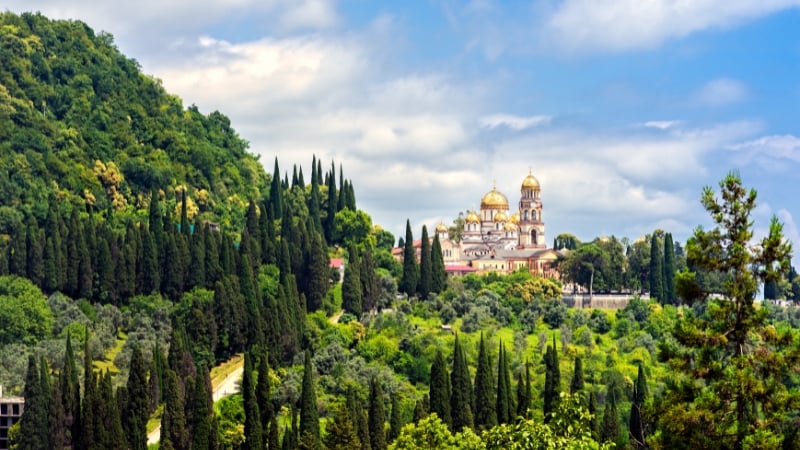 new athos monastery, abkhazia