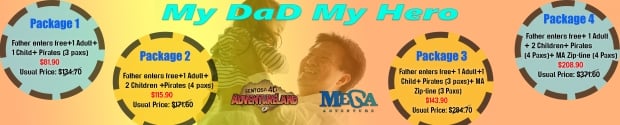 Father FREE Admission in Sentosa 4D AdventureLand 2