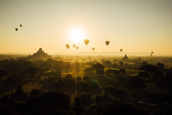 Bagan từ trên cao