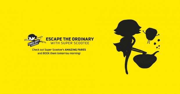 Escape the Ordinary and Scoot from SGD51 this Tuesday