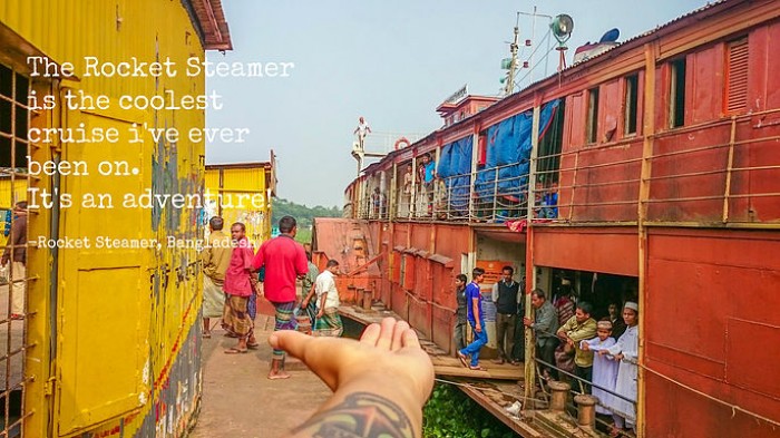 Rocket Steamer, Bangladesh